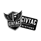 CIVTAC Solutions stickers on a white background