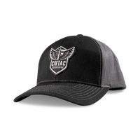 CIVTAC Solutions The Veteran Trucker Hat #black_grey