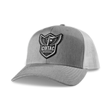 CIVTAC Solutions The Veteran Trucker Hat #grey_white
